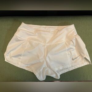 Nike Women's White Athletic Shorts